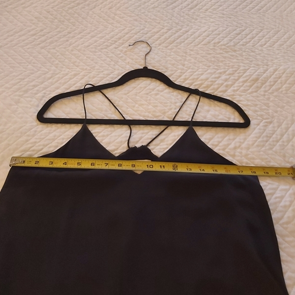 Cynthia Rowley  black silk slip dress, size S - Picture 4 of 4